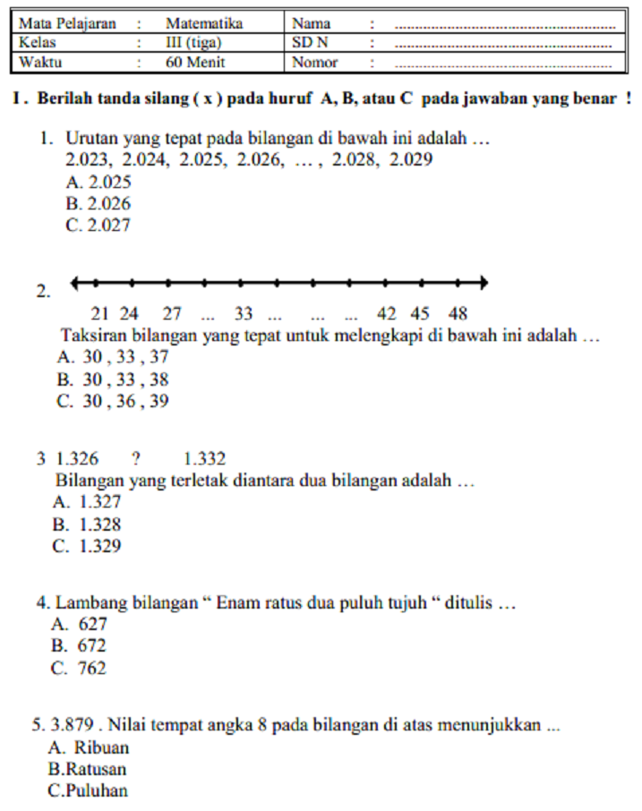 7 Rahasia Sukses Nilai Maksimal Soal PAS Kelas 3 Semester 1 yang Jarang Diketahui Siswa